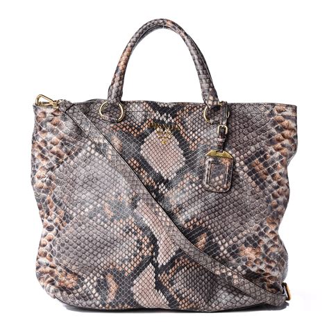 prada snakeskin bag